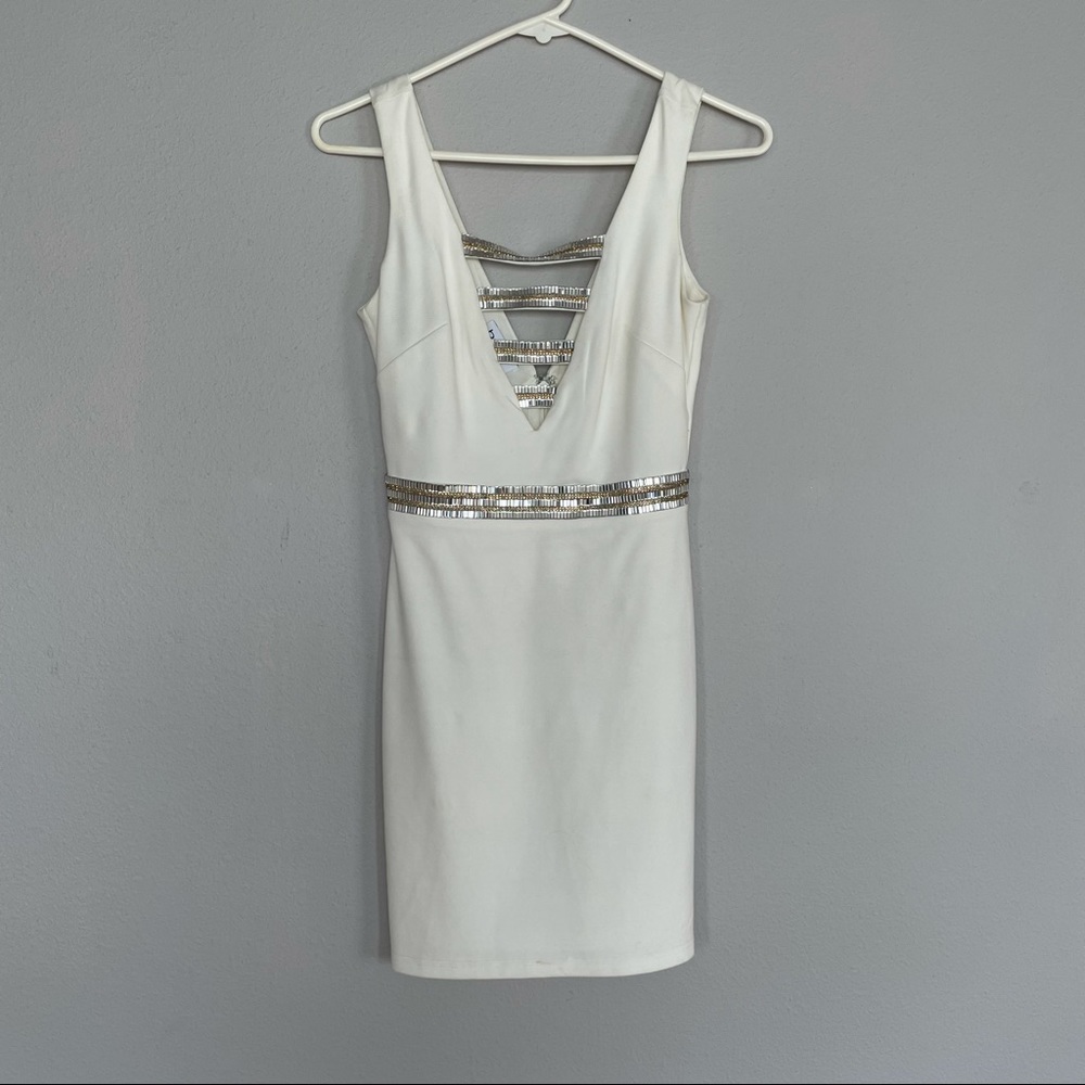BEBE white dress